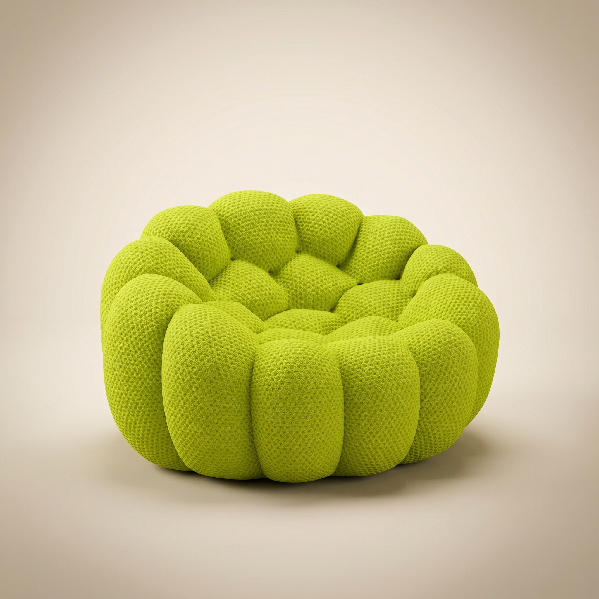 Fauteuil Bulle Design Capitonné Iconique