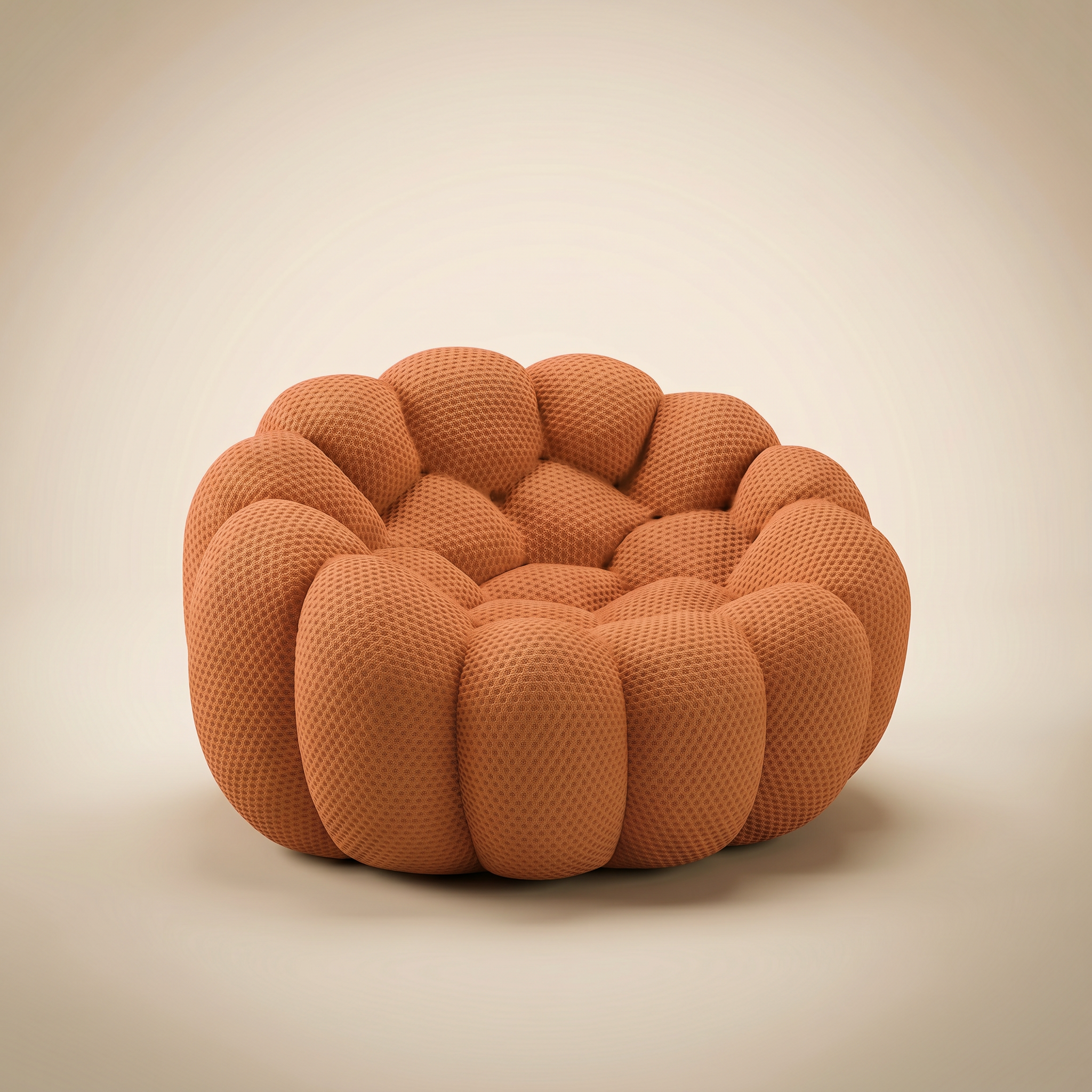 Fauteuil Bulle Design Capitonné Iconique