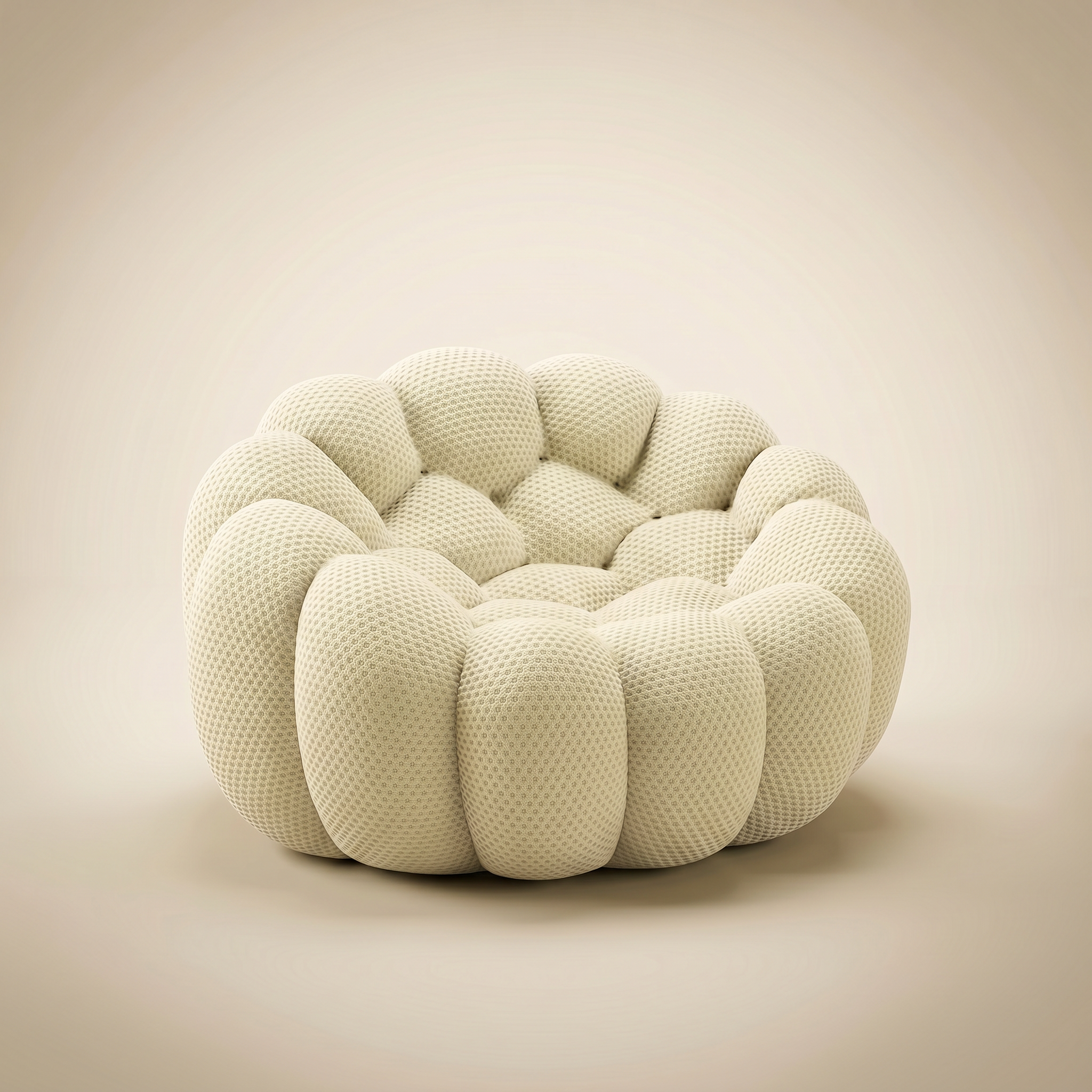 Fauteuil Bulle Design Capitonné Iconique