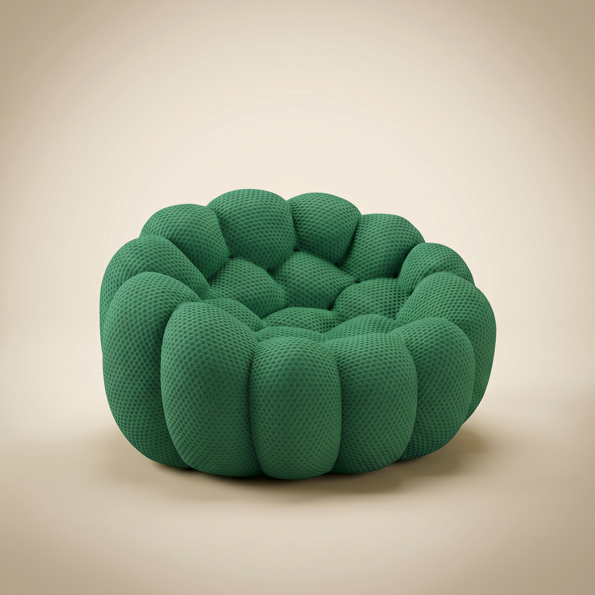 Fauteuil Bulle Design Capitonné Iconique