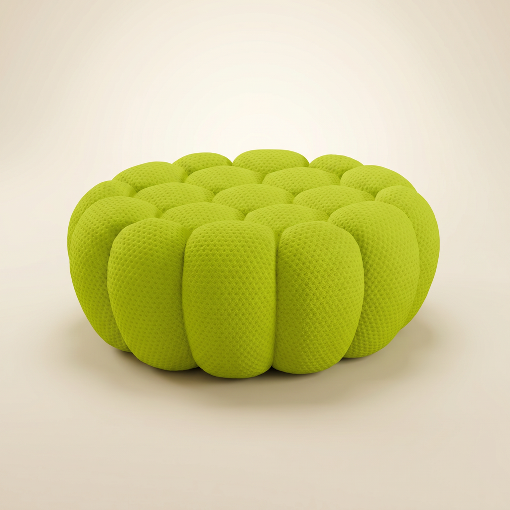 Pouf Bulle Design Capitonné Iconique