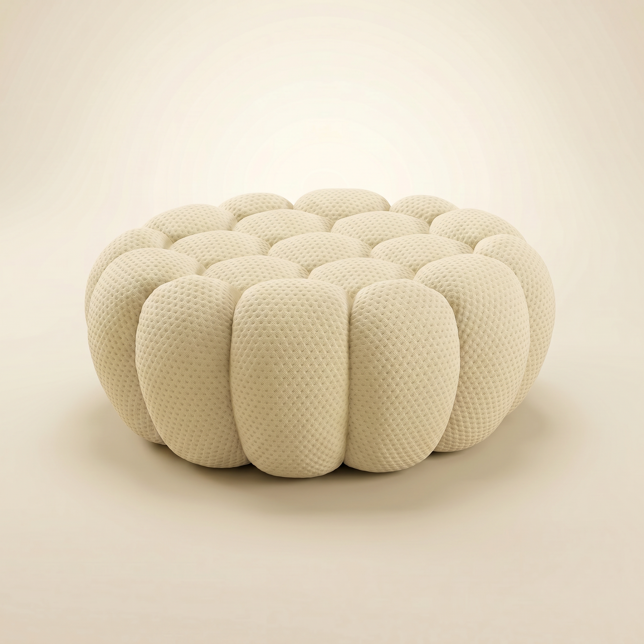 Pouf Bulle Design Capitonné Iconique