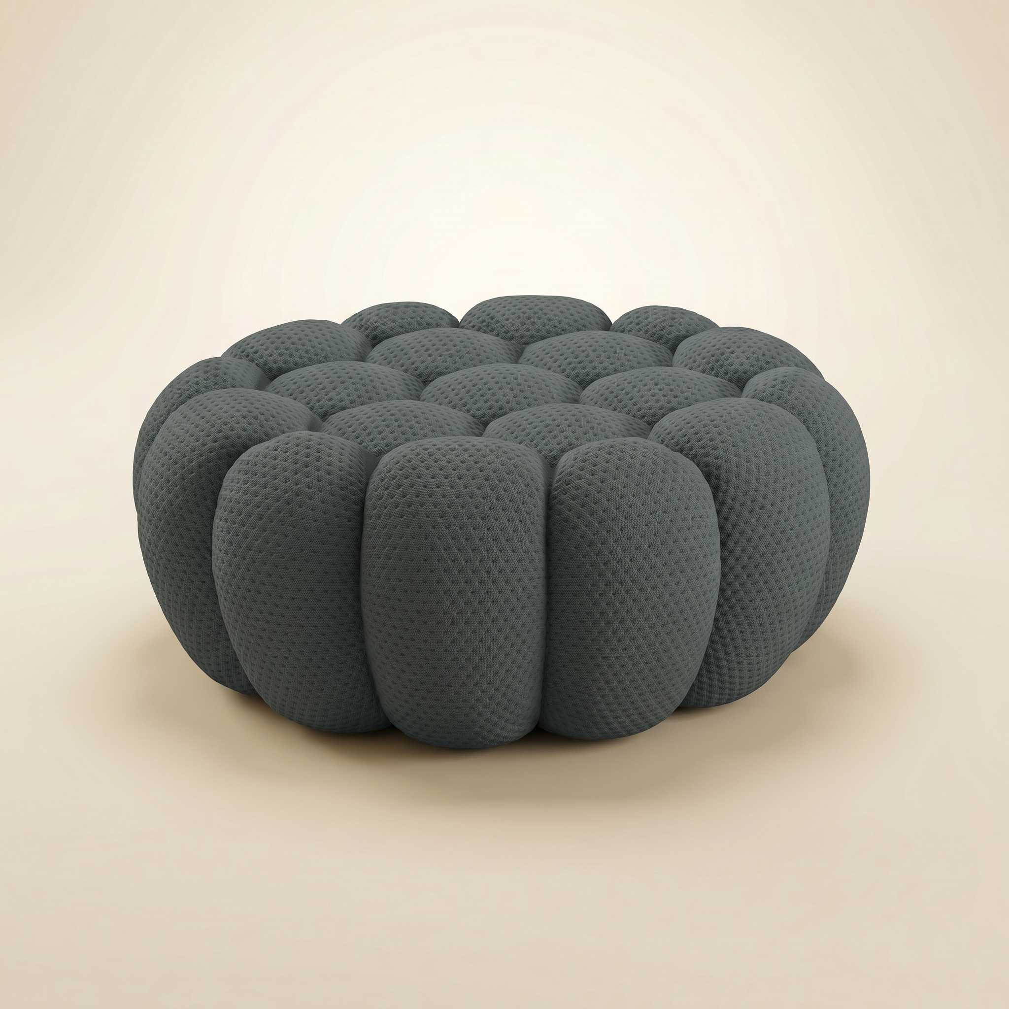 Pouf Bulle Design Capitonné Iconique