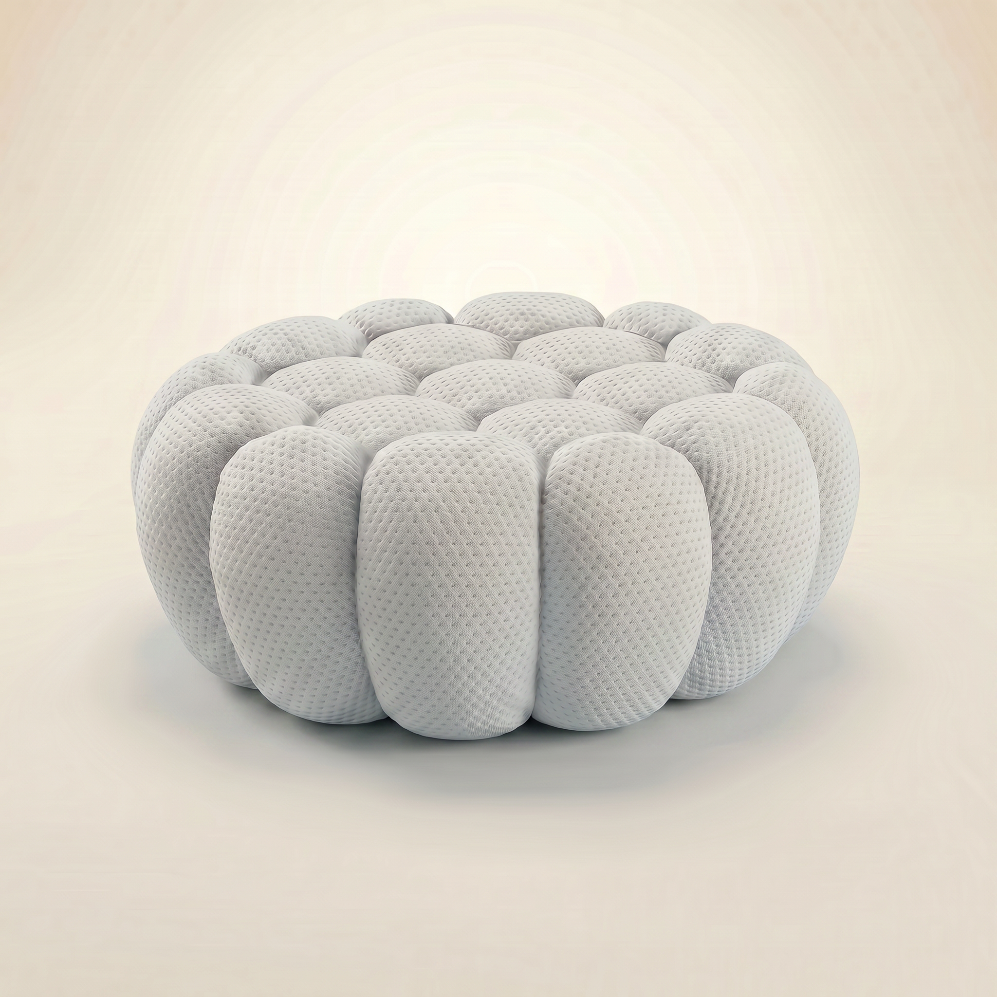 Pouf Bulle Design Capitonné Iconique